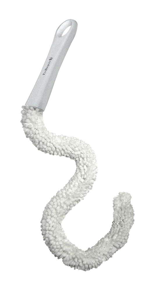 Vin Bouquet FIA 011 Decanter drying brush, decanter foldable drying and cleaning brush, 9 x 27.5 x 4 cm, White