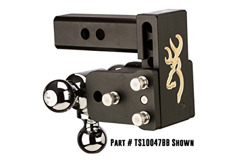 B&W Trailer Hitches TS10048BB 2" x 1-7/8" x 2" x 5/16" Class IV Tri-Ball Hitch