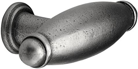 myoh TKNB.280.90.1 Georgian T - Knob, 90mm Diameter, Pewter