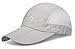 JOSENI Outdoor Quick Dry Sun Hat Folding Portable, A-Light Grey, Size Large