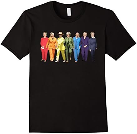 Men's Hillary Clinton Pantsuit tee t-shirt Medium Black