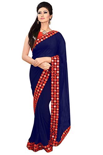 Mirror saree amazon Outlet