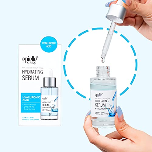 epielle Hydrating Hyaluronic Acid Serum epielle Vitamin C Serum For