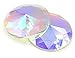 Rainbow Crystal Lenses Steampunk Glasses Chrome Finish Gotchic Welder Goggles