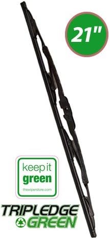 Tripledge Green Wiper Blades 21"