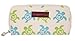 Bungalow360 Women's Canvas Large Zip-Around Wallet (Sea Turtle)