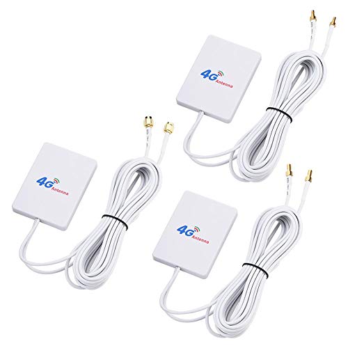 Bewinner-4G-3G-LTE-Antena-de-Alta-GananciaEnrutador-Movil-4G-3G-con-Cable-de-29m-para-Mejore-la-Cobertura-de-Red-de-Banda-Ancha-Movil-y-Las-Capacidades-de-Recepcion-WiFi-TS-9-SMA-CRC9SMA