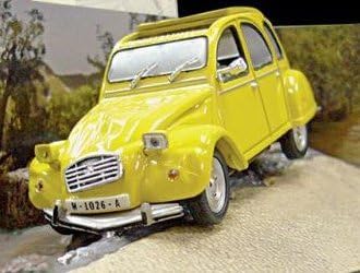 citroen 2cv diecast model