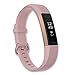Fitbit FB163ABPKS Alta HR Classic Accessory Band, Small-Light Pink