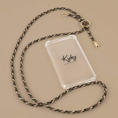 Kyky Amsterdam The Female Army - Mobile Phone Necklace for iPhone X/XS Glamorous Gold