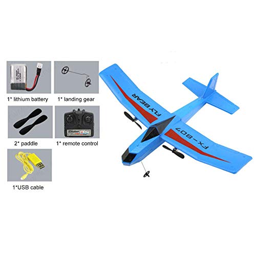Biback FX-807 EPP Remote Control Glider Aircraft Fixed Wing Aircraft Model 2.4G Remote Control Aircraft Electric Practice Outdoor Toys