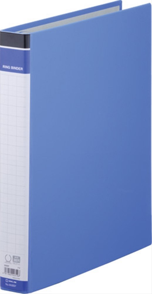 キングジム リングバインダー BF バインダータイプ 30穴 250枚収納 A4タテ 青 668BF-B商品画像