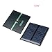 uxcell 5Pcs 5.5V 60mA Poly Mini Solar Cell Panel Module DIY for Light Toys Charger 60mm x 60mm