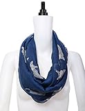 Fashion Loop Circle Soft Chevron Sheer Infinity Scarf Lightweight Animal Print Wrap Shawl For Women