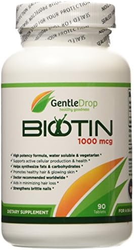 Gentle Drop 1000mcg Biotin Tablets