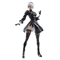 Siyushop Nier Automata Bring Arts: 2B & Machine Lifeform Action Figure - Including Weapons and A Variety of Accessories - High 15CM