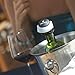 Avina Wine Stoppers Reusable Airtight Bottle Sealer with Easy Push & Lock Preserver System - Keeps Wine Fresh for up to 7 Days – Set of 3