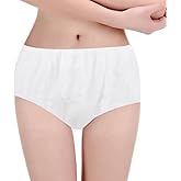 30-Pack Disposable Briefs, Bikini Panties, One-Time Use Underwear for Travel, Spa, Waxing, Bath Sauna