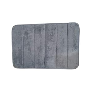 Momangel Anti vermoeidheid Comfort Vloermat Dikke Memory Foam Spa Extra Ondersteuning en Dik voor Thuis en Kantoor Grijs