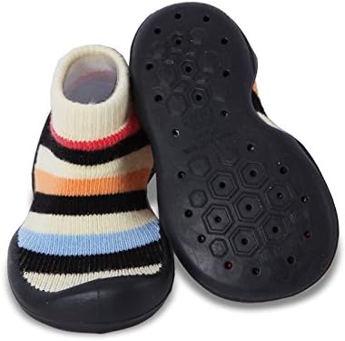 GGOMOOSIN Baby Boys Girls First Walking Shoes-striped pattern US 5.5/Asia 125 (KGSHSN012)