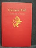 Nicholas Udall, Edgerton, William L., 0805715525