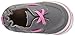 Robeez Girls' Boatin' Betty Slip-on, Boatin' Betty Grey/Pink, 6-12 Months M US Infant