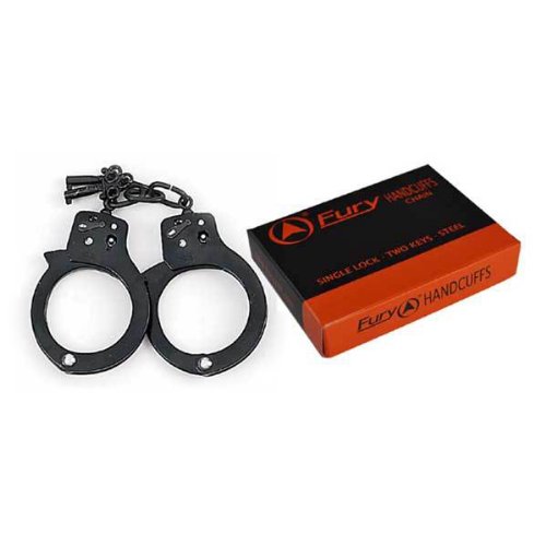 Fury Single Lock Handcuff (Midnight Black)