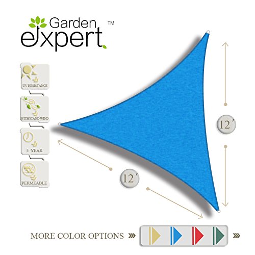 Garden EXPERT knitting Sun Shade Sail for Garden,Outdoor and Patio