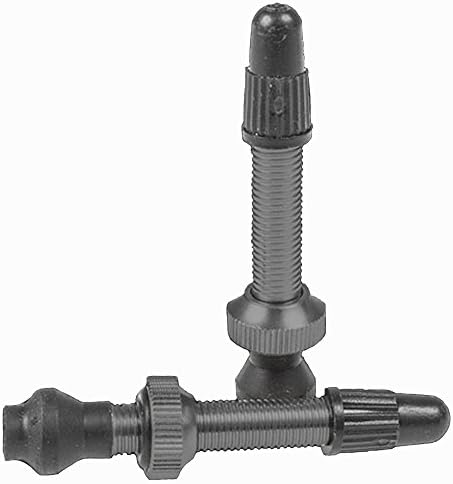 Truckerco Superlight Alloy Speed Evolution Tubeless Tire Valve Stem 48mm Gun Metal/pr