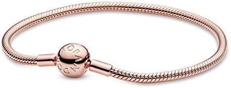 Amazon.com: Pandora Moments Sparkling Crown O Pavé Clasp Snake