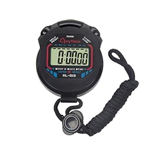 BESPORTBLE Digitale Stopwatch Timer Draagbare Wedstrijd Sport Stopwatches Training Timer Intervaltraining Timer…