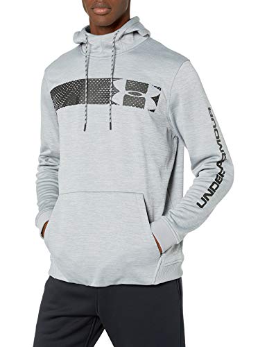 under armour men's armour fleece bar logo hoodie