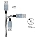 PUJIN Lightning Cable 2Pack 6FT Extra Long Nylon Braided Cord to USB Charging Charger for iPhone 7/7 Plus/6s plus/6s/6 plus/6, Se/5s/5c