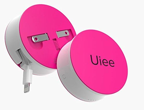Uiee: Wall Charger + Power Bank (with retractable cable). For iPhone