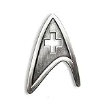 Star Trek Cosplay Brooch Starfleet Division Metal Badge Replica … (Medical)