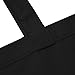 Augbunny 100% Cotton Canvas Shopping Tote Bag Grocery Bag 4-pack