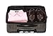 STORAGE MANIAC 2-Pack Luggage Suitcase Organizer, Portable Hanging Closet Shelves Organizer with Zipper
