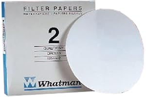 Whatman 1002-047 Quantitative Filter Paper Circles, 8 Micron, 21 s/100mL/sq inch Flow Rate, Grade 2, 47mm Diameter (Pack of 100)
