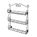 Spectrum Diversified 43710 Scroll Spice Wall Mount Rack, 1, Black primary