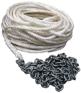 Powerwinch P10296 300' x 1/2" Nylon Rope and 20' x 1/4" HT Chain