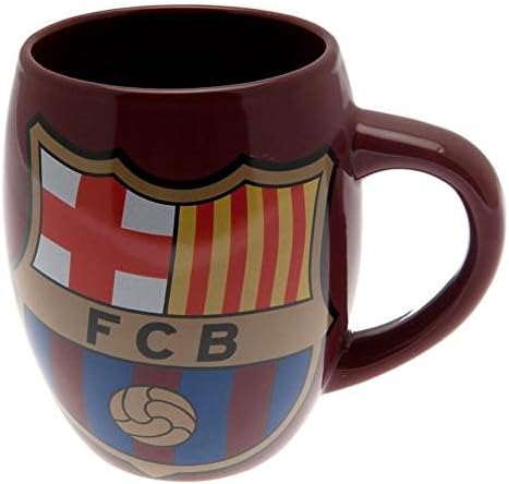 FC Barcelona Official Football Gift Tea Tub Mug - A Great Christmas / Birthday Gift Idea For Men And Boys