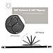 Phone Finger Ring Holder, ICEYA Finger Ring Holder 360°Rotation and 180°Flip Magnetic Phone Ring Compatible Most of Smartphones