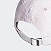 adidas Originals Women's Relaxed Fit Adjustable Strapback Cap, Dust Pink/White, One Size
