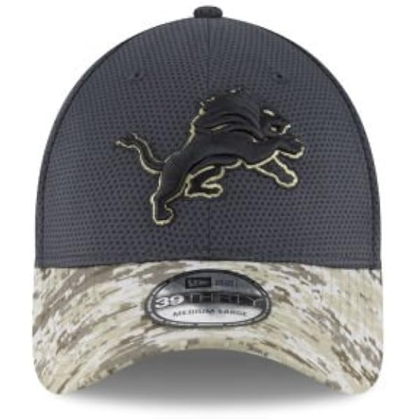 Detroit Lions Salute To Service Hat Top 