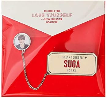 yuhiugre BTS Badge BTS Badge Clip Delicate BTS Badges Pins Decorative BTS Metal Badge(04)