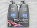 Suave Professionals for Men 2 in 1 Shampoo Conditioner Ocean Charge 25 Oz Pump 2 Pack