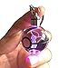 3D Crystal Ball Night LED Color Changing Lighting up Keychain