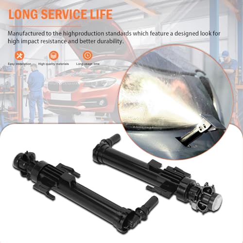 FanPaYY Headlight Washer Nozzle for 1 F20 F21 2 F22 3 Series F30 F31 F34 4er F36 F33 F32 Headlight Washer Nozzle 61677275657