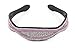 Yeshan Bling Rhinestone and Crystal Beaded Handmade Wide Plastic Headband,Hairband ,Hair hoop for Girls,pink