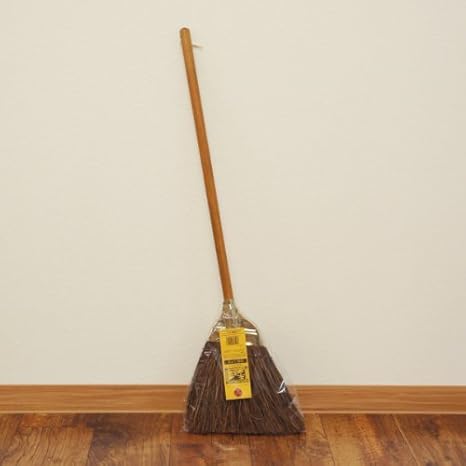 Amazon Co Jp 手造り 短柄 シダ箒 昔ながらの手作りほうき ホーム キッチン